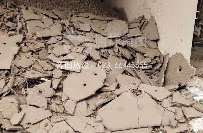 沙石場壓濾機 濾餅